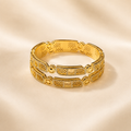 Luxury Intricate Stone-Studded Statement Bangle Set